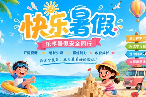 【诚真 德育】乐享暑假，安全同行